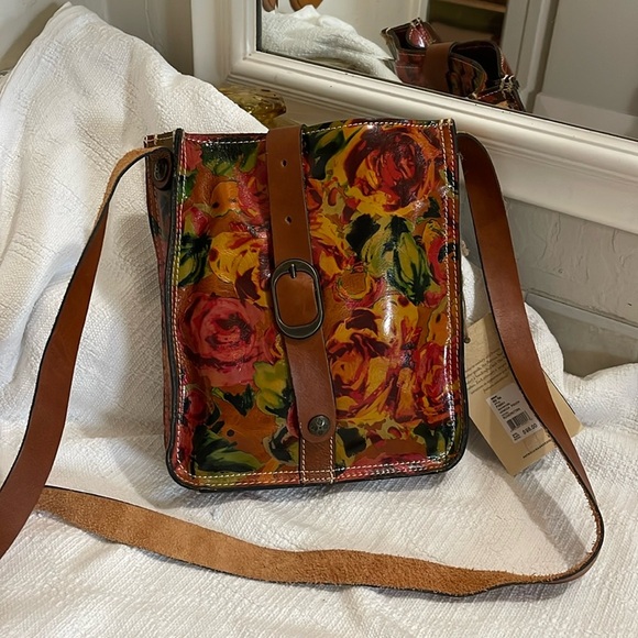 PATRICIA NASH - floral printed Venezia pouch - NWT - Picture 1 of 9